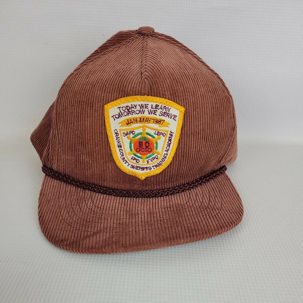 Orange County Sheriffs Training Academy Corduroy Hat … Gem